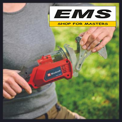 WWW.EMS.BG - МАГАЗИН ЗА МАЙСТОРИ - ЕМС ГРУП ООД РУСЕ ТРИОН САБЛЕВИДЕН АКУМУЛАТОРЕН 18v ЗА КЛОНИ GE-GS 18/150 Li-Solo EINHELL 3408290