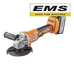 WWW.EMS.BG - МАГАЗИН ЗА МАЙСТОРИ - ЕМС ГРУП ООД РУСЕ ЪГЛОШЛАЙФ Ø125мм 18v АКУМУЛАТОРЕН БЕЗЧЕТКОВ (1x4Ah) BK-BAG69 Set BAUKRAFT 020802