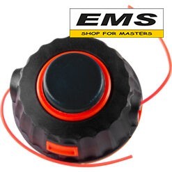 WWW.EMS.BG - МАГАЗИН ЗА МАЙСТОРИ - ЕМС ГРУП ООД РУСЕ КОРДА + ГЛАВА M10x1.25LH Black PA RD С ЛЕСНО НАВИВАНЕ ЗА БЕНЗИНОВ ТРИМЕР ЗА ТРЕВА RAIDER 110334