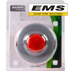 WWW.EMS.BG - МАГАЗИН ЗА МАЙСТОРИ - ЕМС ГРУП ООД РУСЕ КОРДА + ГЛАВА M10x1.25LH Red PA RD С ЛЕСНО НАВИВАНЕ НА КОРДАТА ЗА БЕНЗИНОВ ТРИМЕР ЗА ТРЕВА RAIDER 110333