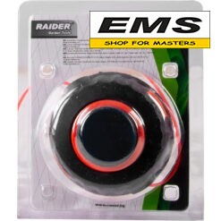 WWW.EMS.BG - МАГАЗИН ЗА МАЙСТОРИ - ЕМС ГРУП ООД РУСЕ КОРДА + ГЛАВА M10x1.25LH Black PA RD С ЛЕСНО НАВИВАНЕ ЗА БЕНЗИНОВ ТРИМЕР ЗА ТРЕВА RAIDER 110334