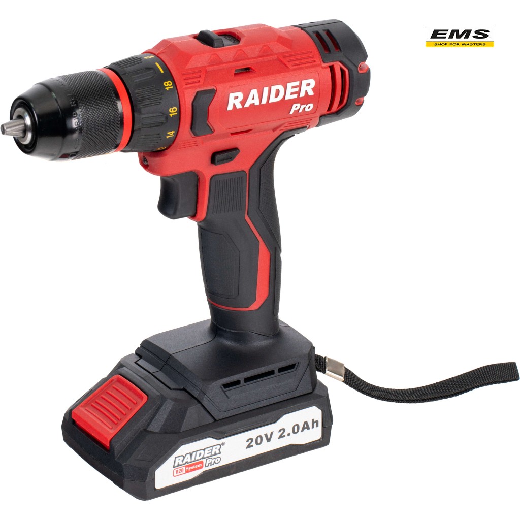 WWW.EMS.BG - ЕМС ГРУП ООД РУСЕ R20 БОРМАШИНА 20V 50Nm 10mm (1x2Ah) RDP-PCDI20 RAIDER 030236 WWW.EMS.BG - ЕМС ГРУП ООД РУСЕ R20 БОРМАШИНА 20V 50Nm 10mm (1x2Ah) RDP-PCDI20 RAIDER 030236