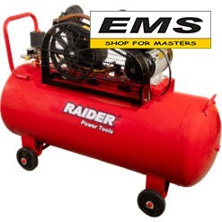 WWW.EMS.BG - ЕМС ГРУП ООД РУСЕ КОМПРЕСОР 200л. 2,2kw 230v 250L/min 8bar 2 ЦИЛИНДЪРА RD-AC19 RAIDER 120119