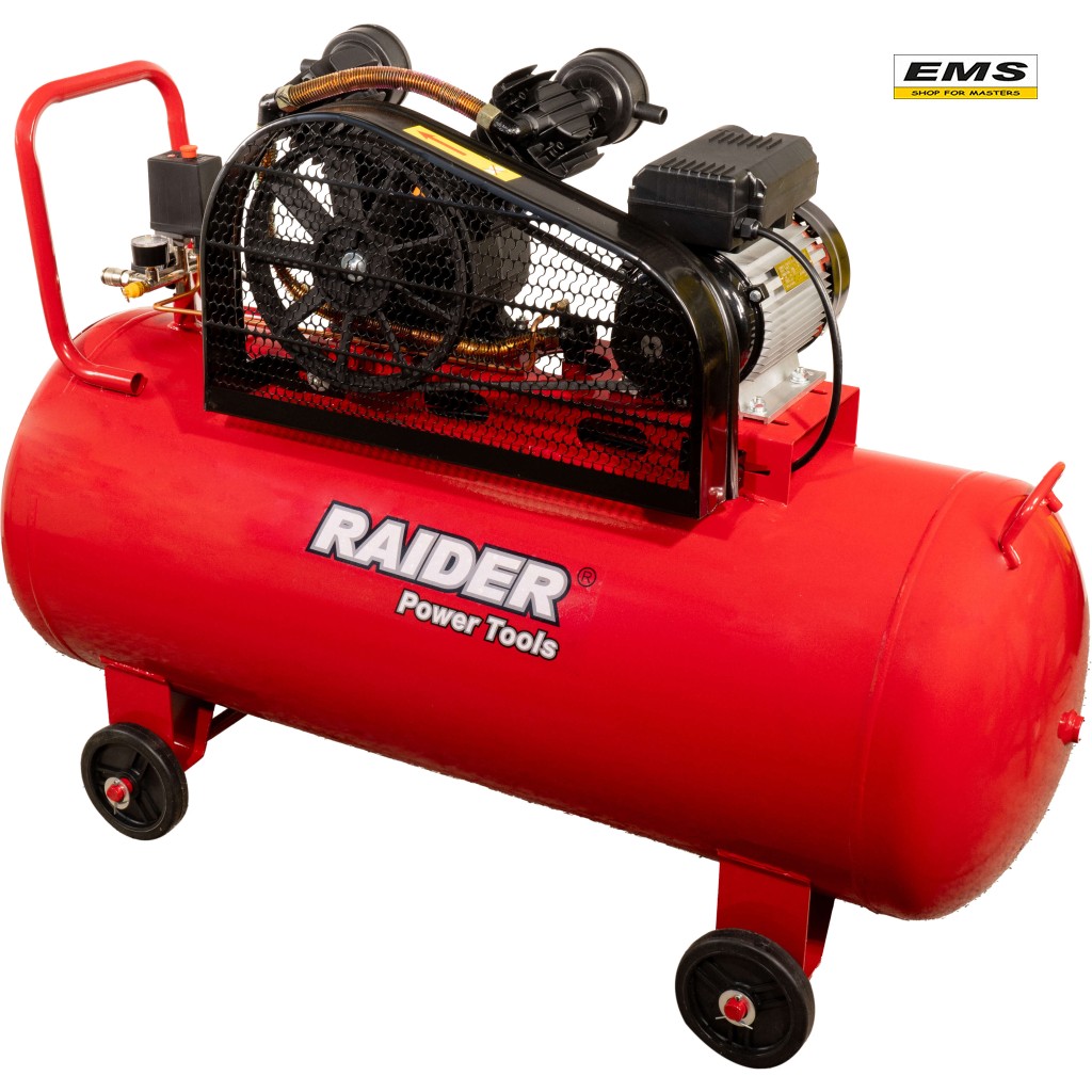 WWW.EMS.BG - ЕМС ГРУП ООД РУСЕ КОМПРЕСОР 200л. 2,2kw 230v 250L/min 8bar 2 ЦИЛИНДЪРА RD-AC19 RAIDER 120119 WWW.EMS.BG - ЕМС ГРУП ООД РУСЕ КОМПРЕСОР 200л. 2,2kw 230v 250L/min 8bar 2 ЦИЛИНДЪРА RD-AC19 RAIDER 120119