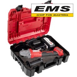 WWW.EMS.BG - ЕМС ГРУП ООД РУСЕ R20 ЪГЛОШЛАЙФ Ø125мм 20v (1х4Ah) БЕЗЧЕТКОВ В КУФАР RDP-PBAG20Set RAIDER 030230