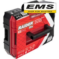 WWW.EMS.BG - ЕМС ГРУП ООД РУСЕ R20 ЪГЛОШЛАЙФ Ø125мм 20v (1х4Ah) БЕЗЧЕТКОВ В КУФАР RDP-PBAG20Set RAIDER 030230