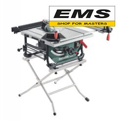 WWW.EMS.BG - ЕМС ГРУП ООД РУСЕ ЦИРКУЛЯР ЗА ДЪРВО СТАЦИОНАРЕН Ф254мм 1500w TS 254 M + TSU METABO 691154000