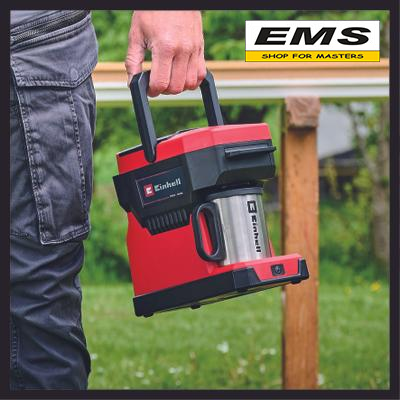 WWW.EMS.BG - МАГАЗИН ЗА МАЙСТОРИ - ЕМС ГРУП ООД РУСЕ - АКУМУЛАТОРНА КАФЕМАШИНА TE-CF 18 Li Solo PXC EINHELL 4609990