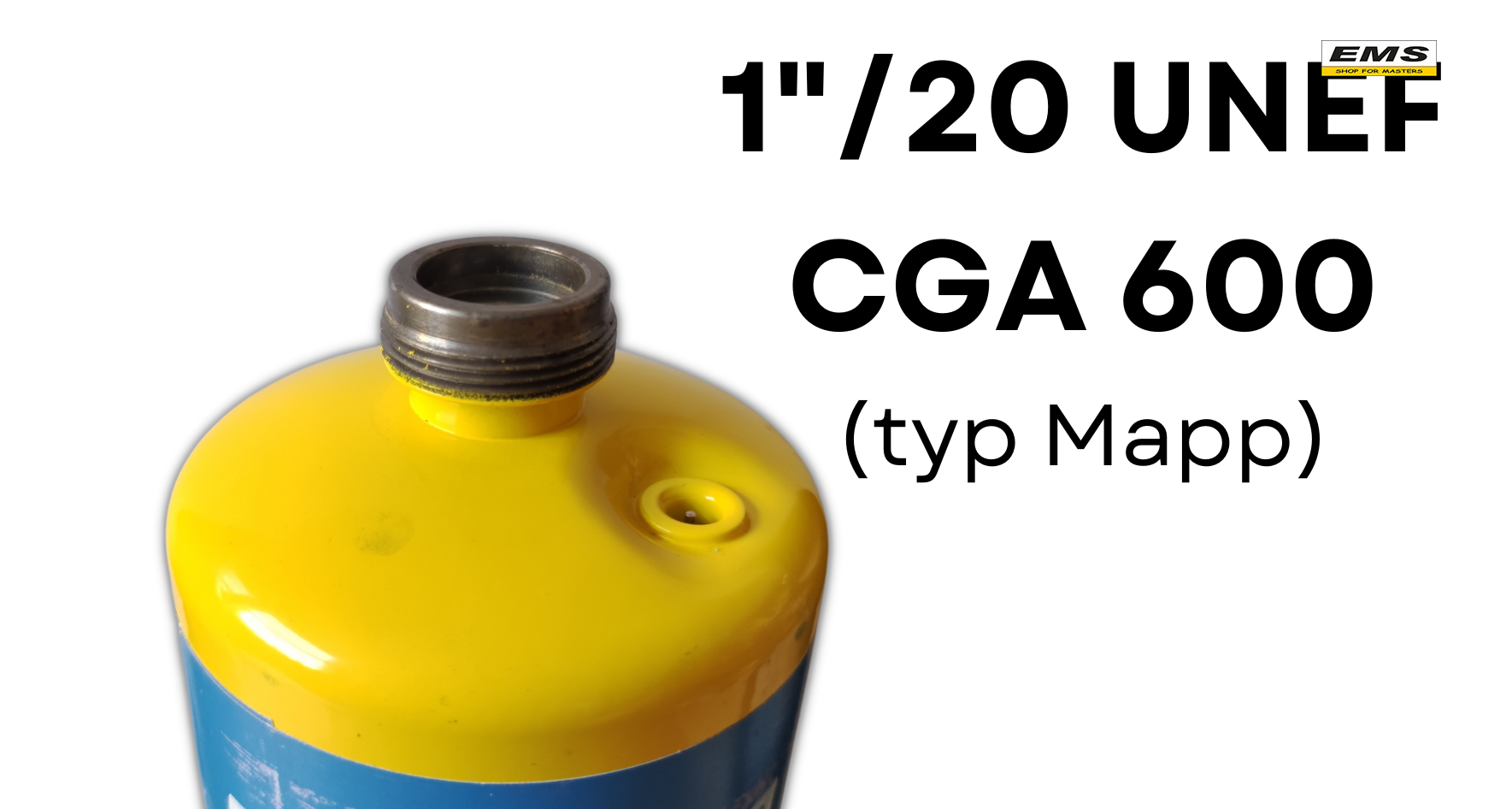 WWW.EMS.BG - ЕМС ГРУП ООД РУСЕ - ПРОФЕСИОНАЛНА ГАЗ 400г - PROFESSIONAL MAPP GAS 400g - MAX 1900°С - CGA600 - 1" - UP-60900 - ELICO - PROFITECH - 60900
