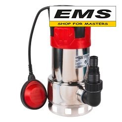 WWW.EMS.BG - ЕМС ГРУП ООД РУСЕ - МАГАЗИН ЗА МАЙСТОРИ - ПОМПА ВОДНА ПОТОПЯЕМА 14м3/h 750w INOX RD-WP64 RAIDER 070171