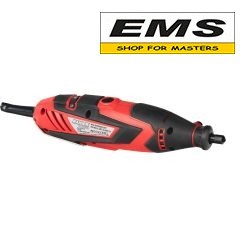 WWW.EMS.BG - ЕМС ГРУП ООД РУСЕ - МАГАЗИН ЗА МАЙСТОРИ - ШЛАЙФ ПРАВ /ШЛИФОВАЛКА/ 135w Ф3,2мм. РЕГ.ОБОРОТИ+40 АКСЕСОАРА RD-MG12 RAIDER 044112