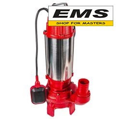 WWW.EMS.BG - ЕМС ГРУП ООД РУСЕ - МАГАЗИН ЗА МАЙСТОРИ - ПОМПА ВОДНА ПОТОПЯЕМА С НОЖ 13,8м3/h 1100W2" 15m INOX RD-NWP88 RAIDER 070188