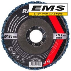 WWW.EMS.BG - ЕМС ГРУП ООД РУСЕ - МАГАЗИН ЗА МАЙСТОРИ - ДИСК Ø125х22.2мм х14мм ПОЧИСТВАЩ BLUE RAIDER 164139