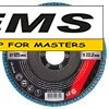 WWW.EMS.BG - МАГАЗИН ЗА МАЙСТОРИ - ЕМС ГРУП ООД РУСЕ -ДИСК Ф125х22,2мм ЛАМЕЛЕН G-100 СИНЯ ШКУРКА Zirconia RAIDER -164134