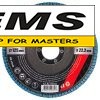 WWW.EMS.BG - МАГАЗИН ЗА МАЙСТОРИ - ЕМС ГРУП ООД РУСЕ - ДИСК Ф125х22,2мм ЛАМЕЛЕН G-120 СИНЯ ШКУРКА Zirconia RAIDER -164135