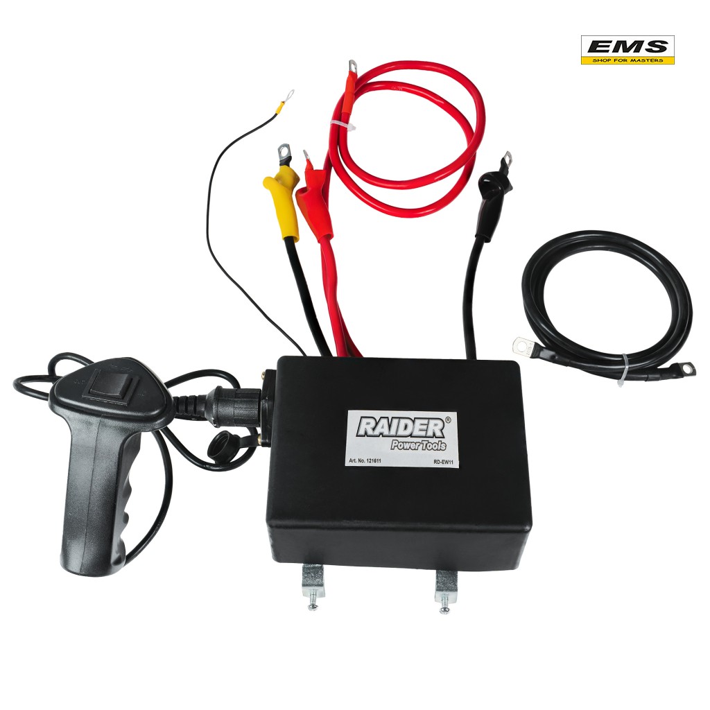 WWW.EMS.BG - МАГАЗИН ЗА МАЙСТОРИ - ЕМС ГРУП ООД РУСЕ - АВТОЛЕБЕДКА 12v 2722kg 2.76 kW Ø7.2mm 24m RD-EW11 121611