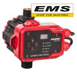WWW.EMS.BG - ЕМС ГРУП ООД РУСЕ - МАГАЗИН ЗА МАЙСТОРИ - ПРЕСОСТАТ 2200w 1" 60°C Digital 1-6bar Max. 15bar RD-EPC04 RAIDER 070190
