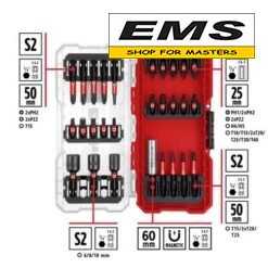 WWW.EMS.BG - ЕМС ГРУП ООД РУСЕ - МАГАЗИН ЗА МАЙСТОРИ - КОМПЛЕКТ УДАРНИ НАКРАЙНИЦИ 28бр. EINHELL 108703