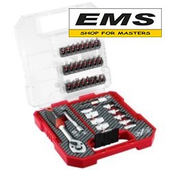 WWW.EMS.BG - ЕМС ГРУП ООД РУСЕ - МАГАЗИН ЗА МАЙСТОРИ - КОМПЛЕКТ НАКРАЙНИЦИ 37бр. И ТРЕСЧОТКА EINHELL 109022