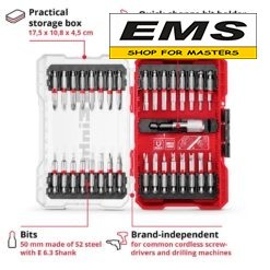 WWW.EMS.BG - ЕМС ГРУП ООД РУСЕ - МАГАЗИН ЗА МАЙСТОРИ - КОМПЛЕКТ НАКРАЙНИЦИ 33бр. EINHELL 118903
