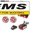 WWW.EMS.BG - ЕМС ГРУП ООД РУСЕ - МАГАЗИН ЗА МАЙСТОРИ - R20 ЪГЛОШЛАЙФ Ø125мм 20v 4Ah 2 ДИСКА КУФАР RDP-YAG20 RAIDER 030250