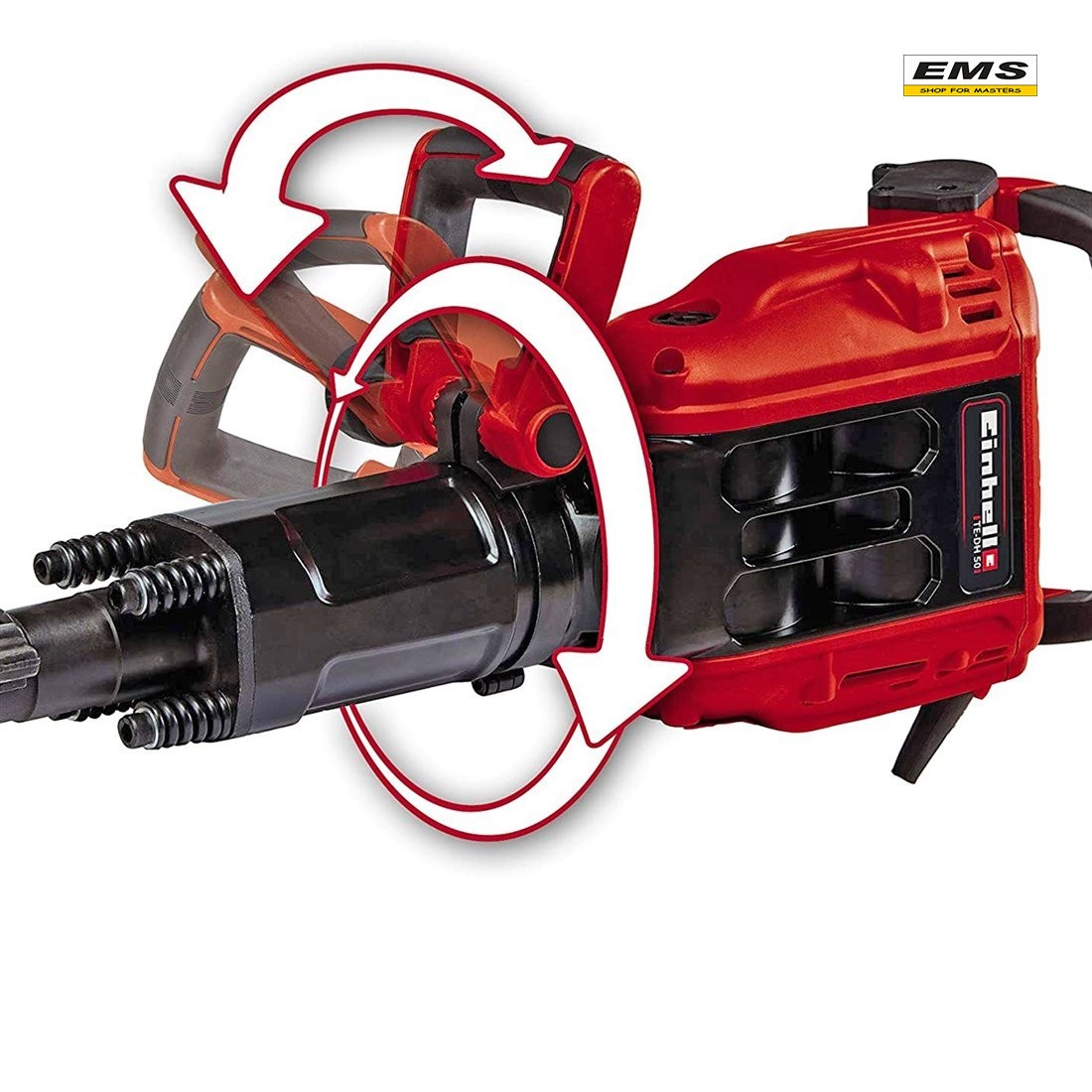 WWW.EMS.BG - МАГАЗИН ЗА МАЙСТОРИ - ЕМС ГРУП ООД РУСЕ - КЪРТАЧ SDS НЕХ 1700w 50J TE-DH 50 EINHELL 4139130