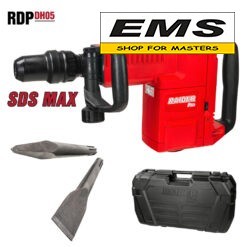 WWW.EMS.BG - ЕМС ГРУП ООД РУСЕ - МАГАЗИН ЗА МАЙСТОРИ - КЪРТАЧ SDS MAX 1500w 18J RDP-DH05 RAIDER 013139