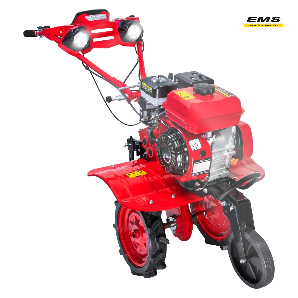 WWW.EMS.BG - ЕМС ГРУП ООД РУСЕ - МАГАЗИН ЗА МАЙСТОРИ - МОТОФРЕЗА БЕНЗИНОВА 5,2kw (7,0hp) 120см 2+1 СКОРОСТИ - 2 Фара - RD-WT16 - RAIDER - 076916 - РАЙДЕР