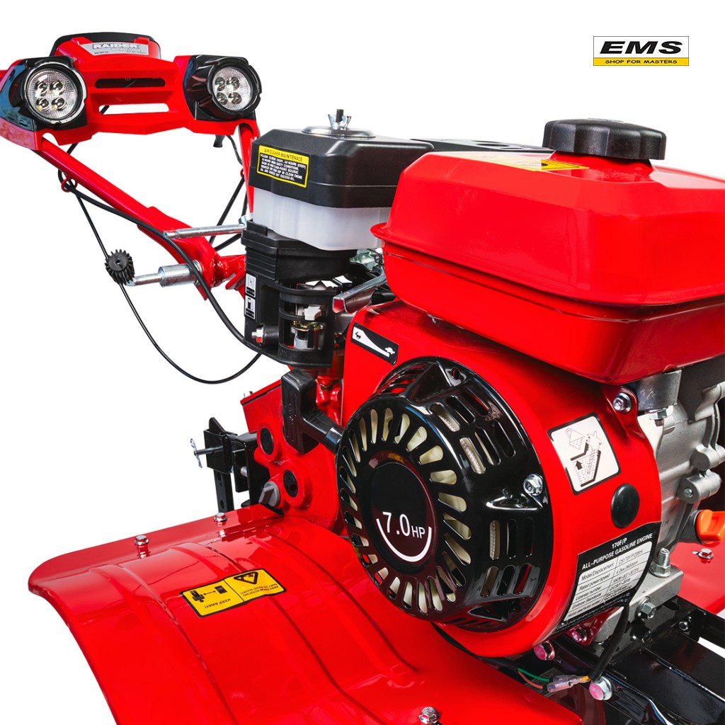 WWW.EMS.BG - ЕМС ГРУП ООД РУСЕ - МАГАЗИН ЗА МАЙСТОРИ - МОТОФРЕЗА БЕНЗИНОВА 5,2kw (7,0hp) 120см 2+1 СКОРОСТИ - 2 Фара - RD-WT16 - RAIDER - 076916 - РАЙДЕР