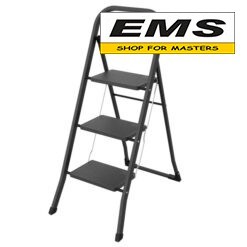 WWW.EMS.BG - МАГАЗИН ЗА МАЙСТОРИ - ЕМС ГРУП ООД РУСЕ -СТЪЛБА СТОМАНЕНА 3 СТЪПАЛА СТЕП ЧЕРНА MINIFERO DRABEST-080089