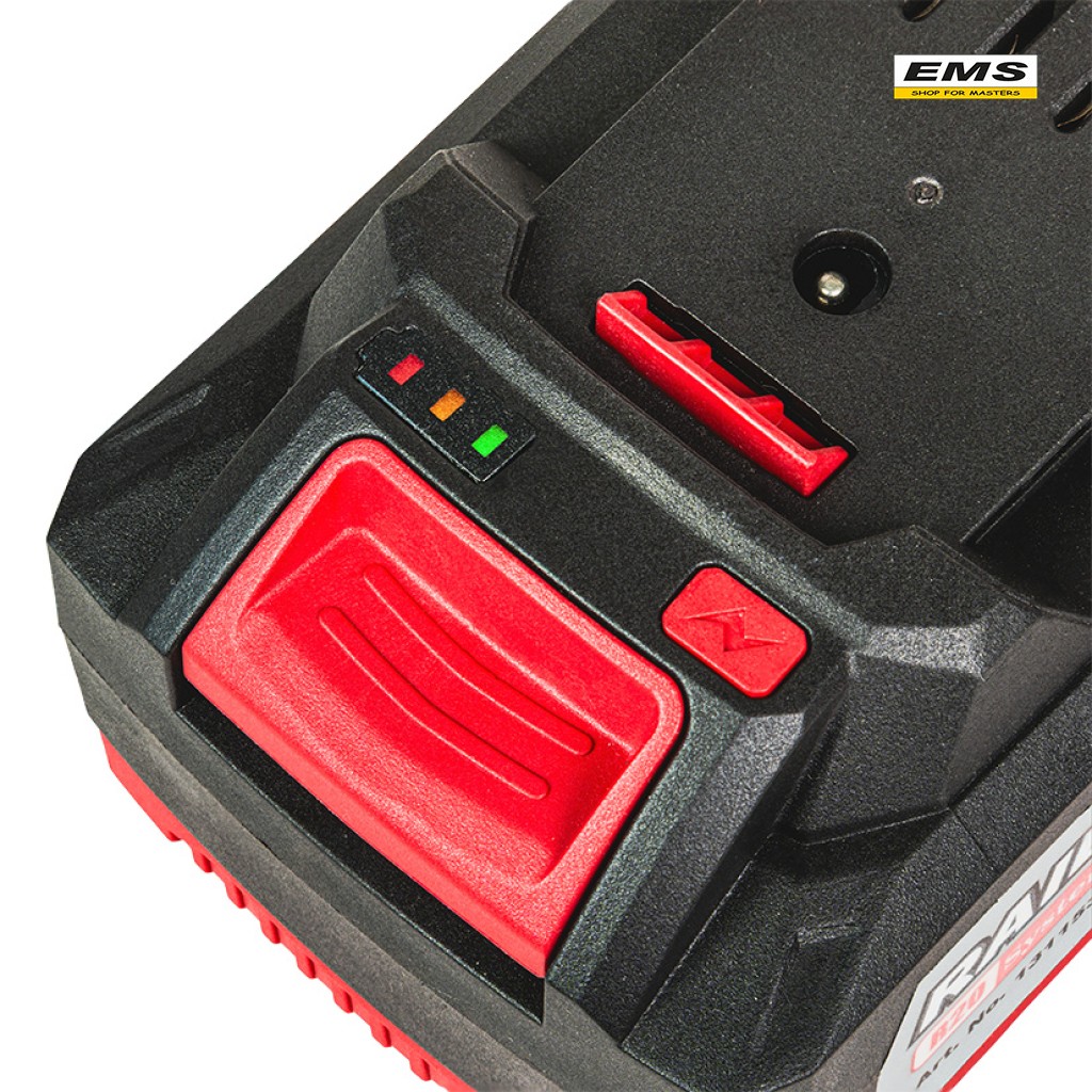 WWW.EMS.BG - МАГАЗИН ЗА МАЙСТОРИ - R20 БАТЕРИИ 20V - 2,0 / 4,0 Ah ЗА СЕРИЯТА RDP-R20 System RAIDER - 131175 / 131176