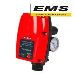 WWW.EMS.BG - МАГАЗИН ЗА МАЙСТОРИ - ПРЕСОСТАТ ЕЛЕКТРОНЕН 1100w 1" 90°C 10bar МАНОМЕТЪР RD-EPC05 RAIDER 070192