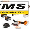 WWW.EMS.BG - МАГАЗИН ЗА МАЙСТОРИ - К-т ЪГЛОШЛАЙФ Ø125мм,БОРМАШИНА 60Nm И ПЕРФОРАТОР 18V 2x4Ah КУФАР BK-AGCDRH3 BAUKRAFT 030611
