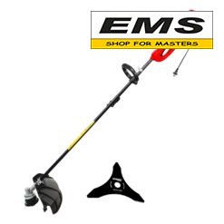 WWW.EMS.BG - МАГАЗИН ЗА МАЙСТОРИ - ТРИМЕР ЕЛЕКТРИЧЕСКИ С НОЖ И КОРДА СГЪВАЕМ 1.2kw 350мм RD-EBC15 RAIDER 075572