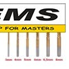 WWW.EMS.BG - МАГАЗИН ЗА МАЙСТОРИ - СВРЕДЛО-ФРЕЗЕР HSS+TIN 6бр. Ø3-8mm к-т RAIDER 150694