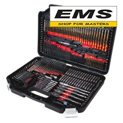 WWW.EMS.BG - МАГАЗИН ЗА МАЙСТОРИ -СВРЕДЛА БИТОВЕ И БОРКОРОНИ К-Т 246бр. RAIDER 150696