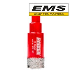 WWW.EMS.BG - МАГАЗИН ЗА МАЙСТОРИ - БОРКОРОНА DIAMOND Ø18мм DRY ЗА БОРМАШИНА RAIDER 189132