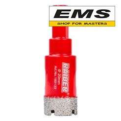 WWW.EMS.BG - МАГАЗИН ЗА МАЙСТОРИ - БОРКОРОНА DIAMOND Ø20мм DRY ЗА БОРМАШИНА RAIDER 189133