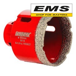 WWW.EMS.BG - МАГАЗИН ЗА МАЙСТОРИ - ЕМС ГРУП ООД РУСЕ - БОРКОРОНА DIAMOND DRY M14 Ø55мм RAIDER -159907