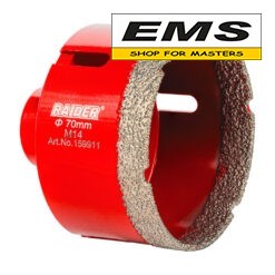 WWW.EMS.BG - ЕМС ГРУП ООД РУСЕ -БОРКОРОНА DIAMOND DRY Ø70хМ14мм RAIDER -159911