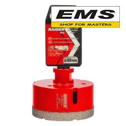 WWW.EMS.BG - МАГАЗИН ЗА МАЙСТОРИ - ЕМС ГРУП ООД РУСЕ - БОРКОРОНА DIAMOND DRY Ø80хМ14мм RAIDER-159913