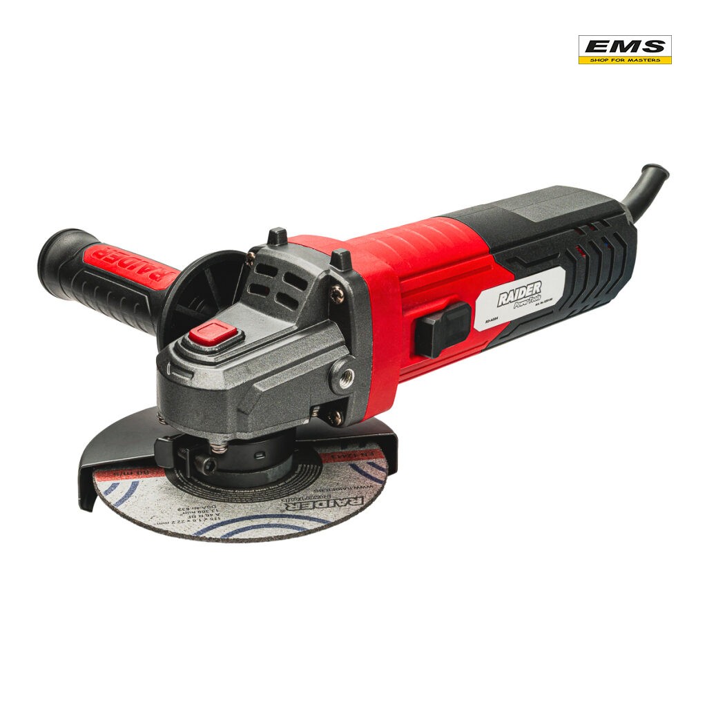 WWW.EMS.BG - МАГАЗИН ЗА МАЙСТОРИ - ЪГЛОШЛАЙФ Ø125мм 750w RD-AG84 RAIDER 020156