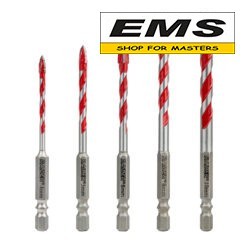 WWW.EMS.BG - МАГАЗИН ЗА МАЙСТОРИ - СВРЕДЛА Ø 4,5,6,8 и 10mm к-т 5бр. MULTIMAT 4Cut 1/4"HEX RAIDER 159920