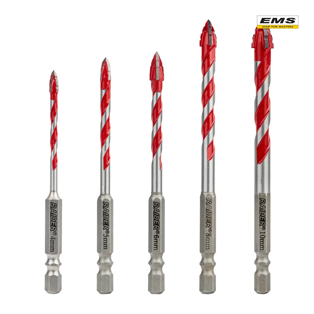 WWW.EMS.BG - МАГАЗИН ЗА МАЙСТОРИ - СВРЕДЛА Ø 4,5,6,8 и 10mm к-т 5бр. MULTIMAT 4Cut 1/4"HEX RAIDER 159920 WWW.EMS.BG - МАГАЗИН ЗА МАЙСТОРИ - СВРЕДЛА Ø 4,5,6,8 и 10mm к-т 5бр. MULTIMAT 4Cut 1/4"HEX RAIDER 159920