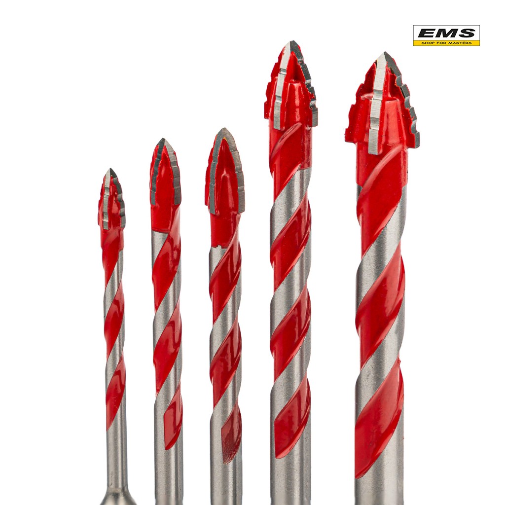WWW.EMS.BG - МАГАЗИН ЗА МАЙСТОРИ - СВРЕДЛА Ø 4,5,6,8 и 10mm к-т 5бр. MULTIMAT 4Cut 1/4"HEX RAIDER 159920