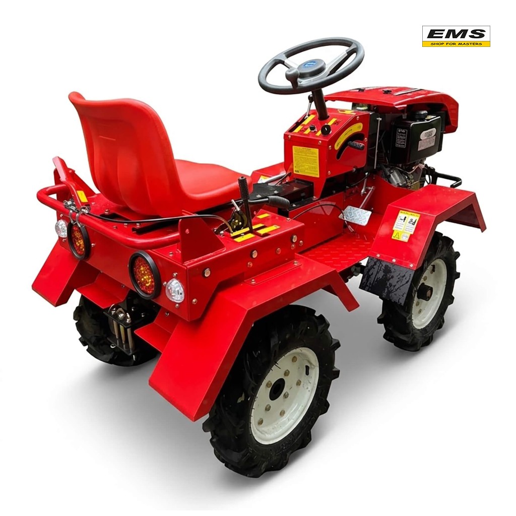 WWW.EMS.BG - МАГАЗИН ЗА МАЙСТОРИ - МОТОБЛОК 4 КОЛЕСЕН Diesel ЕЛ.СТАРТ 9.7kW 13.0hp ФАР к-т RD-T19 RAIDER 076919