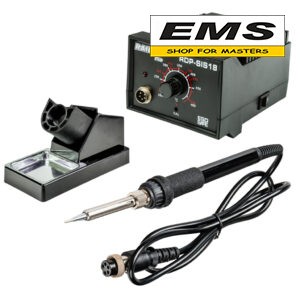 WWW.EMS.BG - МАГАЗИН ЗА МАЙСТОРИ - ПОЯЛНИК СЪС СТАНЦИЯ ЗА ЗАПОЯВАНЕ 100W 200-480°C RDP-SIS18 RAIDER 076418