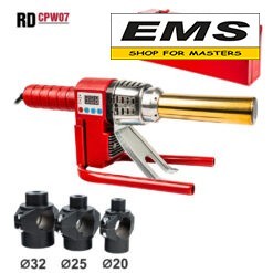 WWW.EMS.BG - МАГАЗИН ЗА МАЙСТОРИ - ПОЯЛНИК ЗА ПП ТРЪБИ 1000w 3 глави Ø20-32mm LCD RD-CPW07 RAIDER 123115