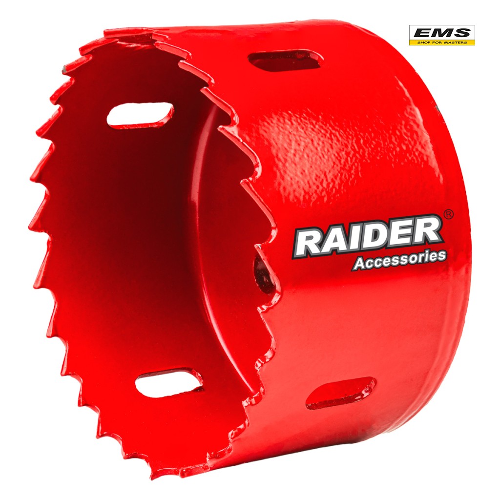 WWW.EMS.BG - МАГАЗИН ЗА МАЙСТОРИ - БОРКОРОНА Ø63мм HSS Bi-metal RAIDER 157924 WWW.EMS.BG - МАГАЗИН ЗА МАЙСТОРИ - БОРКОРОНА Ø63мм HSS Bi-metal RAIDER 157924