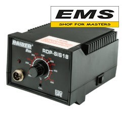 WWW.EMS.BG - МАГАЗИН ЗА МАЙСТОРИ - ПОЯЛНИК СЪС СТАНЦИЯ ЗА ЗАПОЯВАНЕ 100W 200-480°C RDP-SIS18 RAIDER 076418